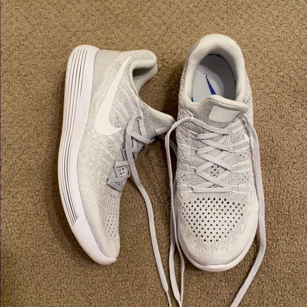 Nike Lunarlon Sneakers (White)